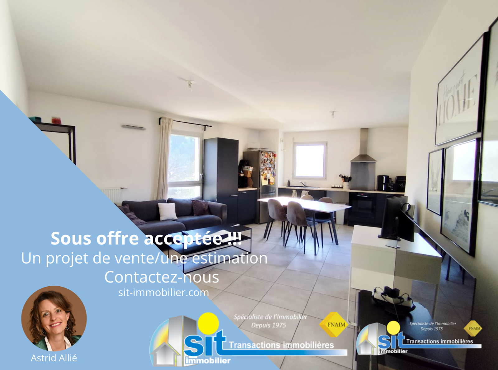 Appartement 3 pièces 65 m² · à Pont Eveque · 65 m² · 179 000 €